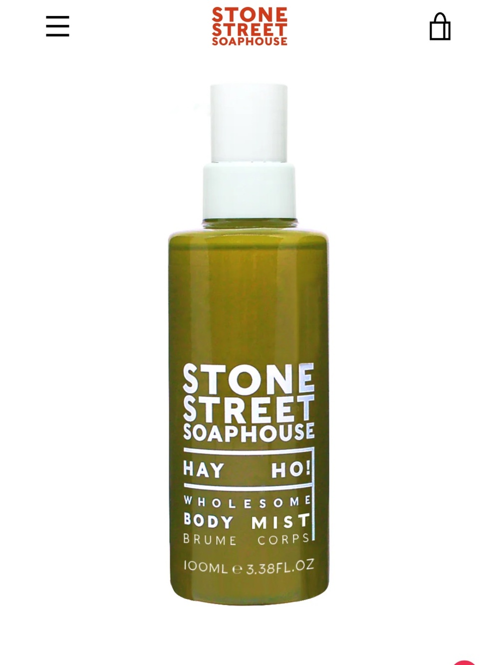 Hay Ho! Wholesome Body Mist